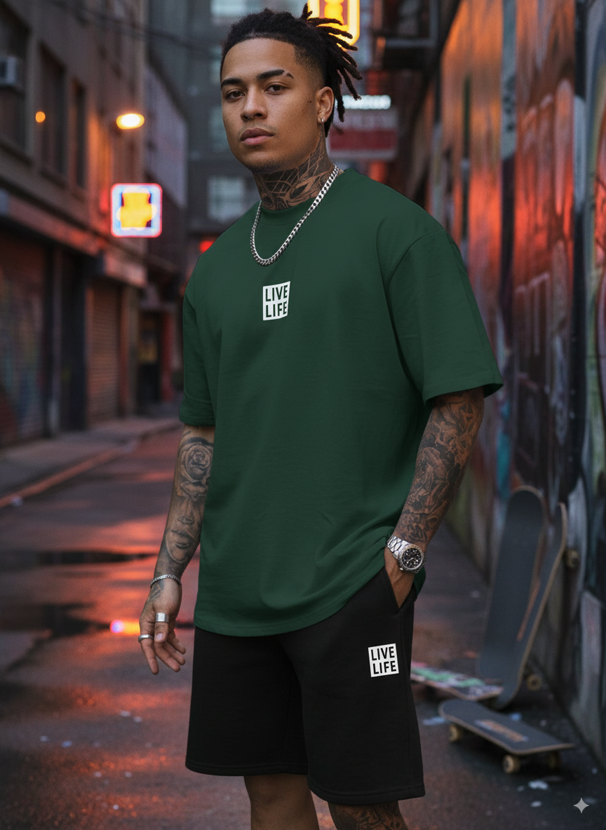 Camisas Pantalonetas Oversize